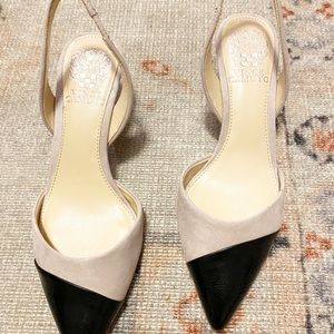 Vince Camuto two toned heals